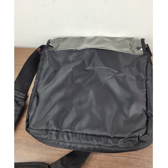 Vintage Y2K Club Kid Rave VINYL VISIONS Record Collector Messenger Bag Purse - Picture 10 of 11